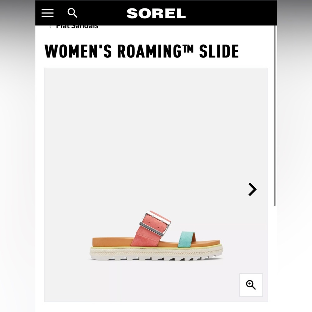 Sorel Womens Roaming Slide, W 9.5